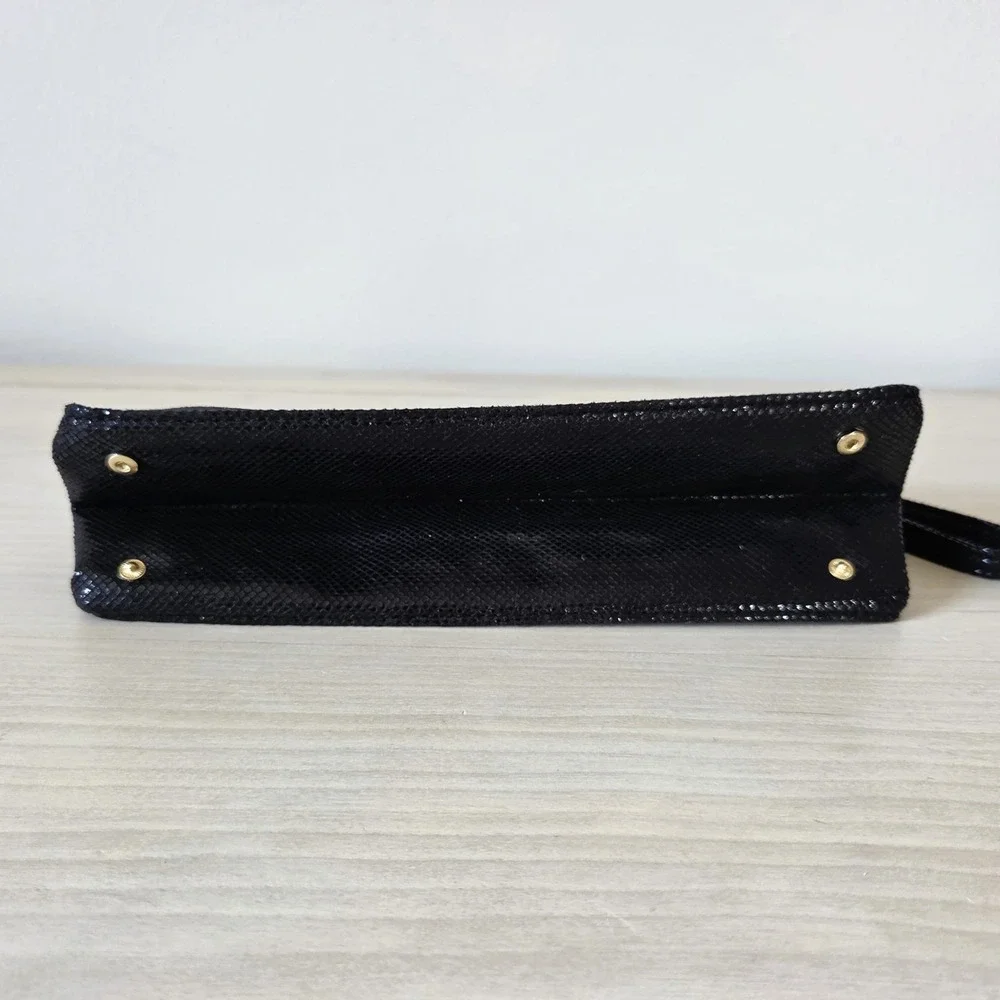 Bvlgari Parfums Sparkling Travel Bag Wristlet Expands to Stand Up